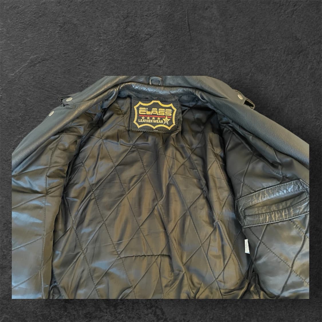 ELASS LEATHER JACKET 더블라이더자켓 상품이미지4