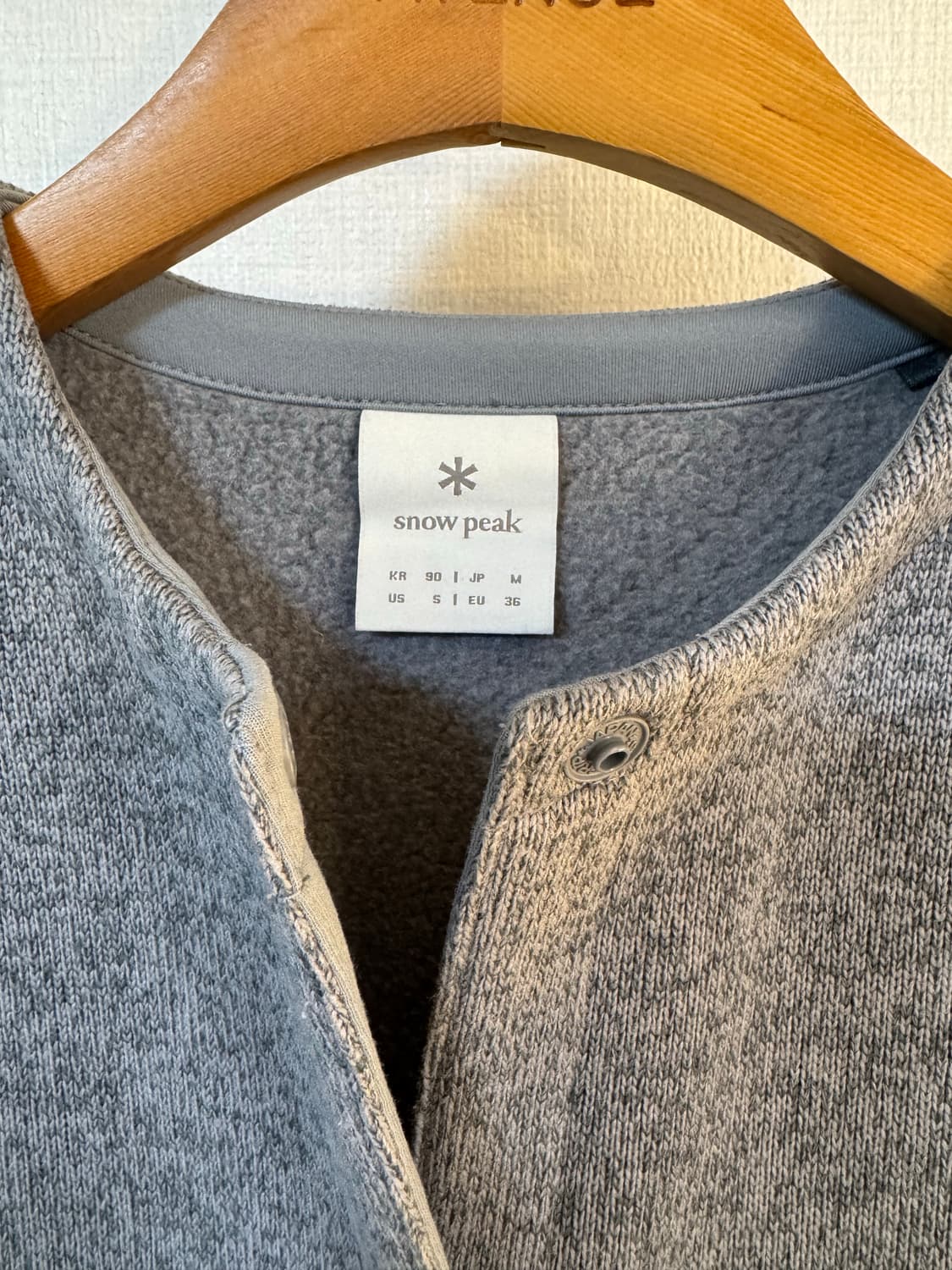 [M]스노우피크 니트 가디건 상품이미지3