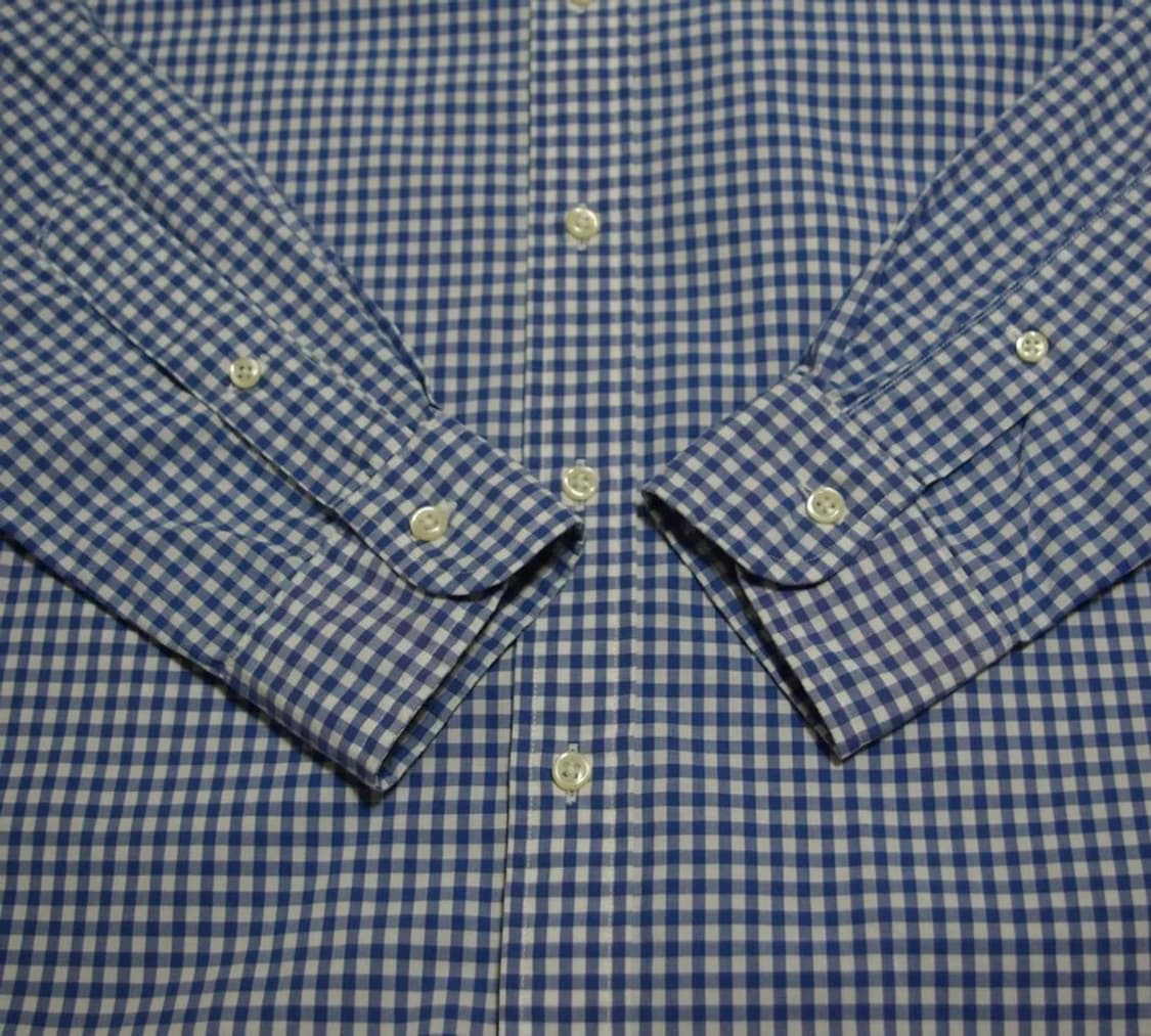 랄프로렌 깅엄체크 셔츠S 상품이미지4