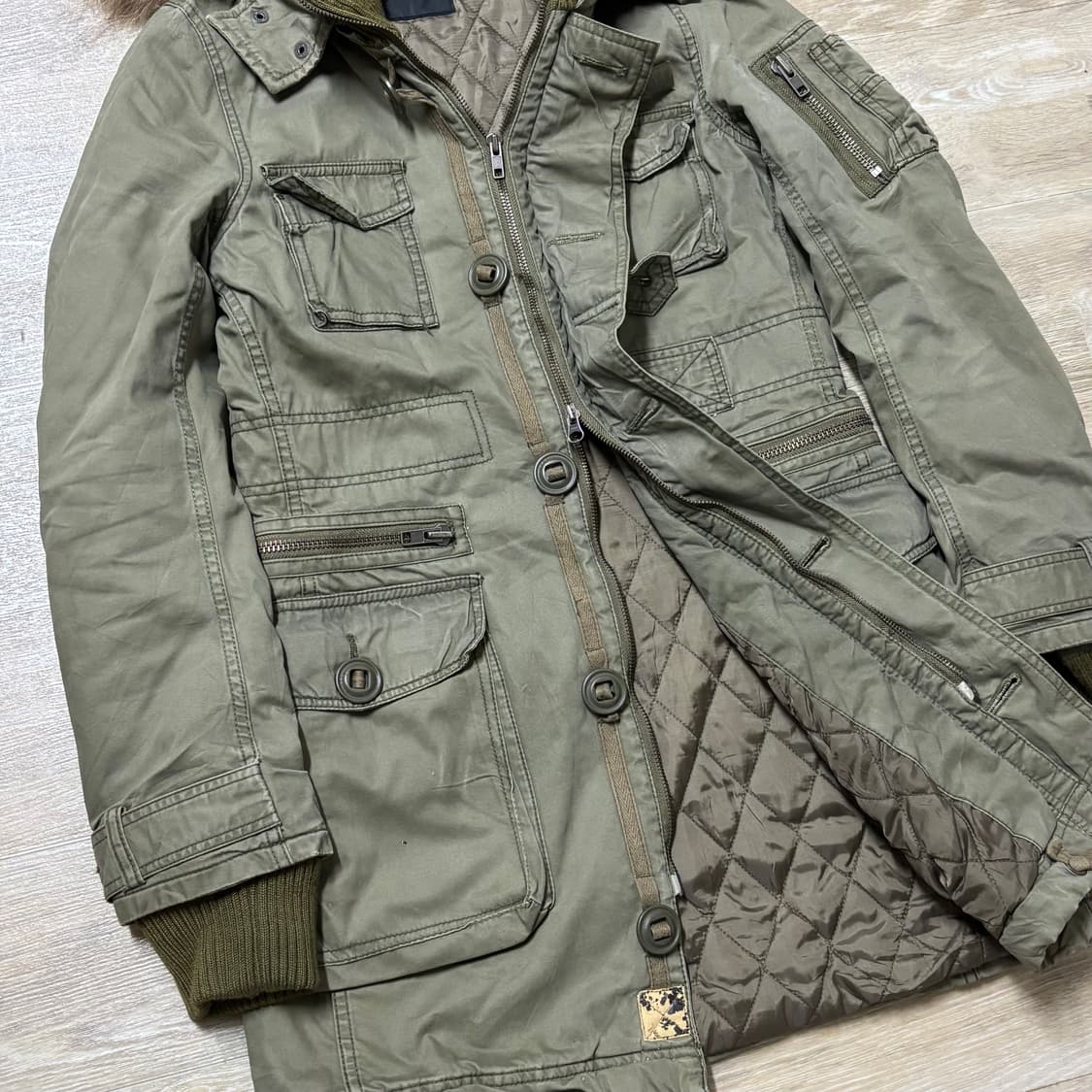 Moussy military Parka GOA style  상품이미지5