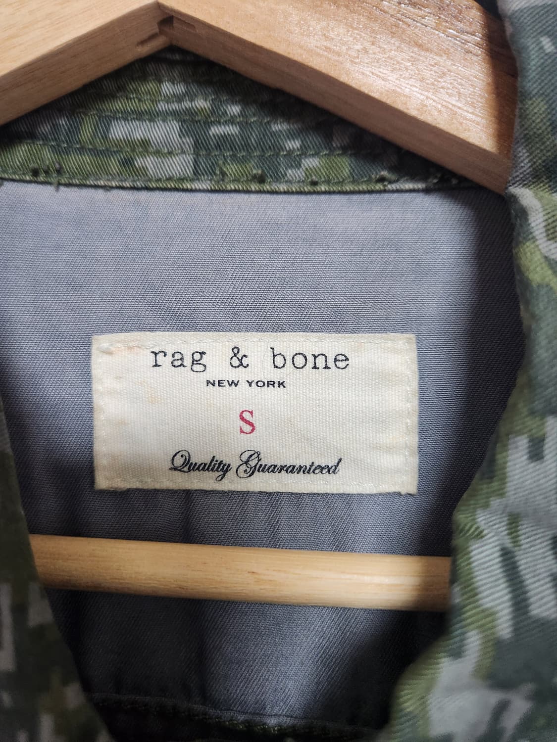 랙앤본Rag&Bone 카모플라쥬 자켓 S - J24 상품이미지4