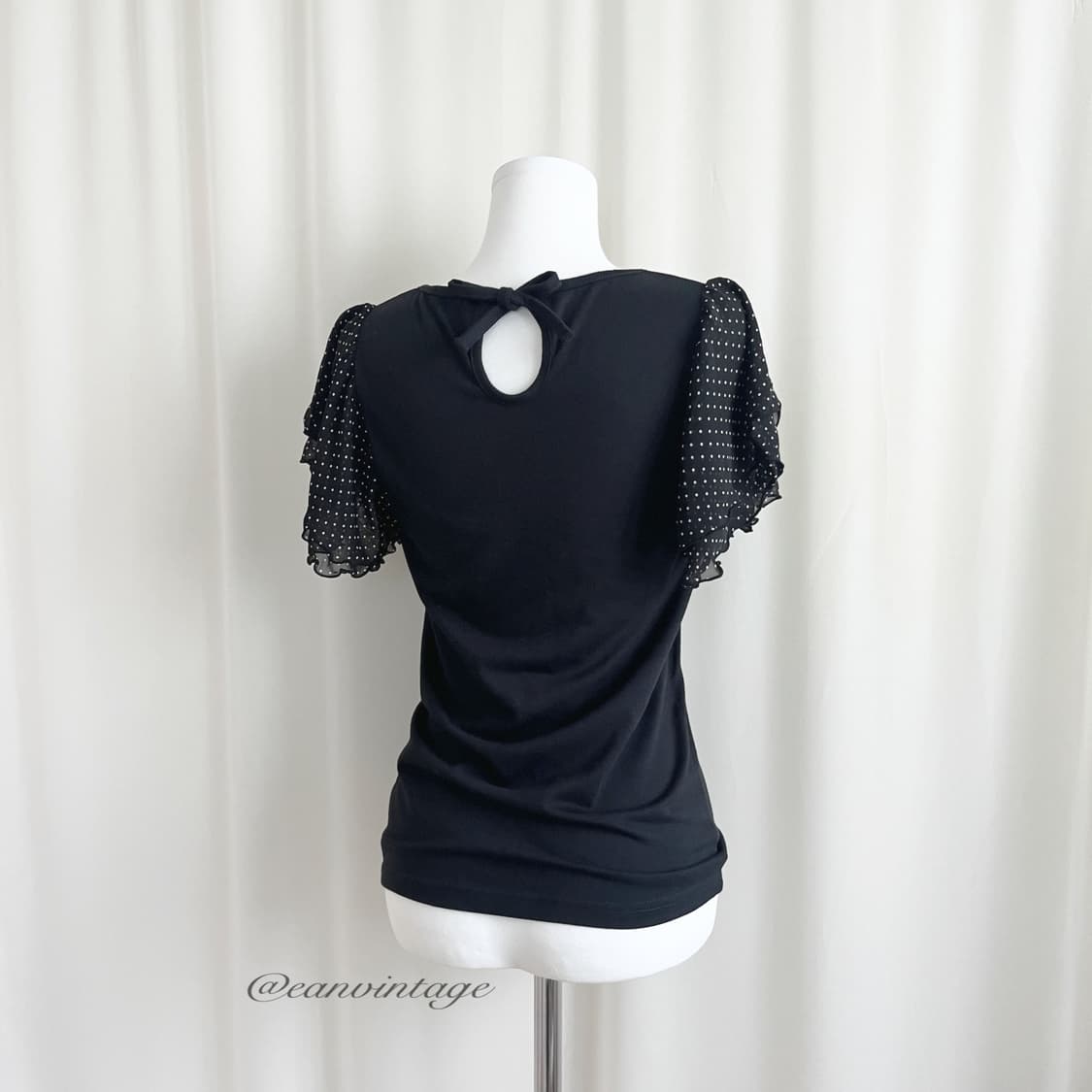 sorridere black dot point top 상품이미지4
