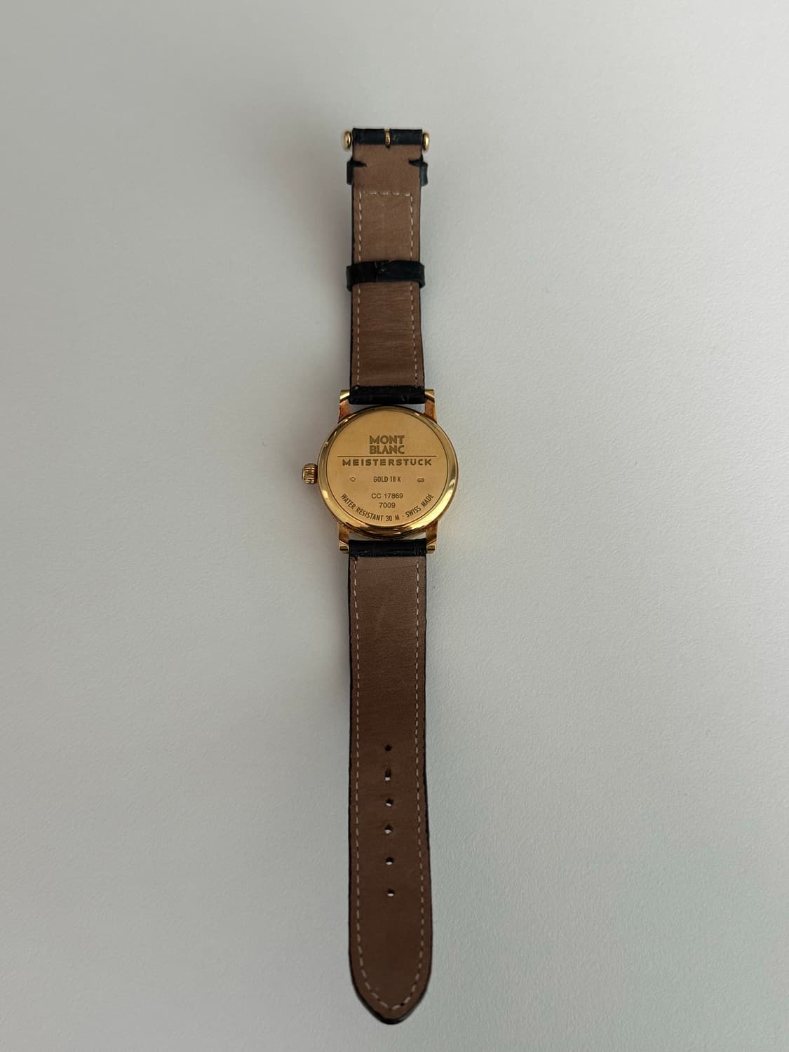 몽블랑 ref.7009 금장 빈티지 시계 상품이미지4