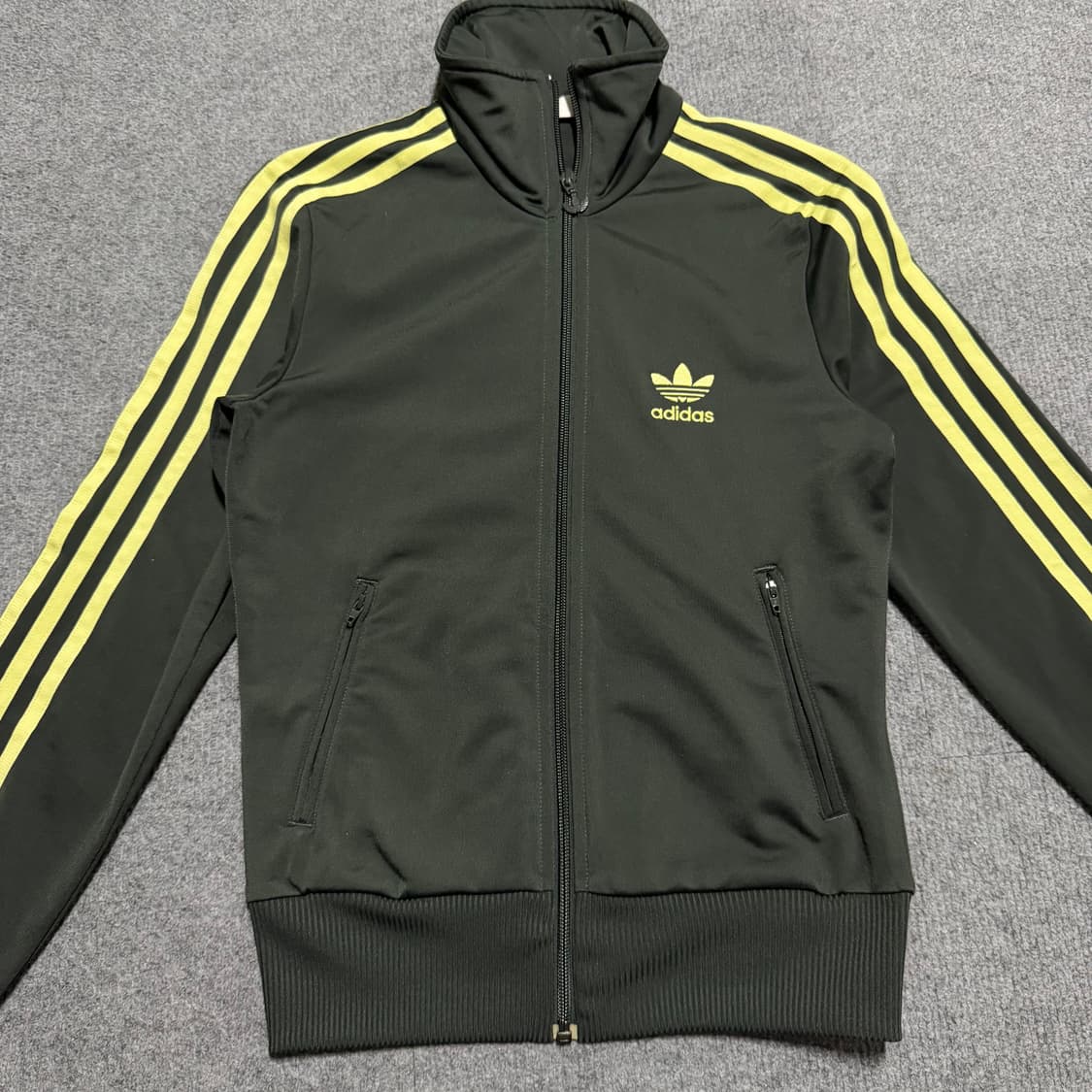 아디다스 올드스쿨 그린/옐로우 트랙 져지 85 상품이미지2