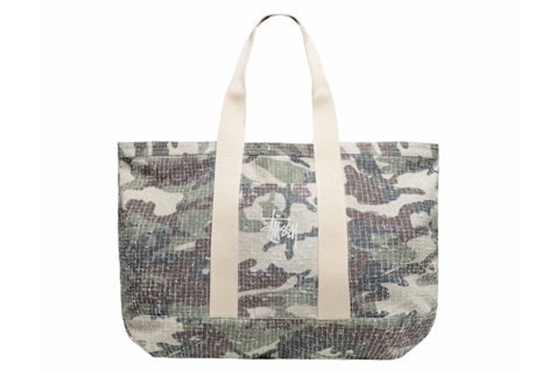 스투시 니들 펀치 XL 토트백 카모 상품이미지1