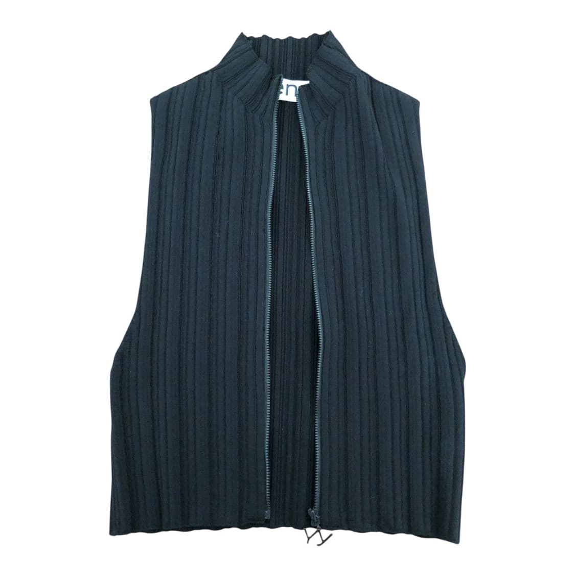 openyy pleated zip knit vest 상품이미지2