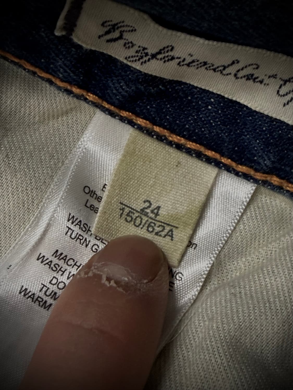 Ralph Lauren 아메리칸 플래그 워싱 그런지 데님 숏팬츠 상품이미지10