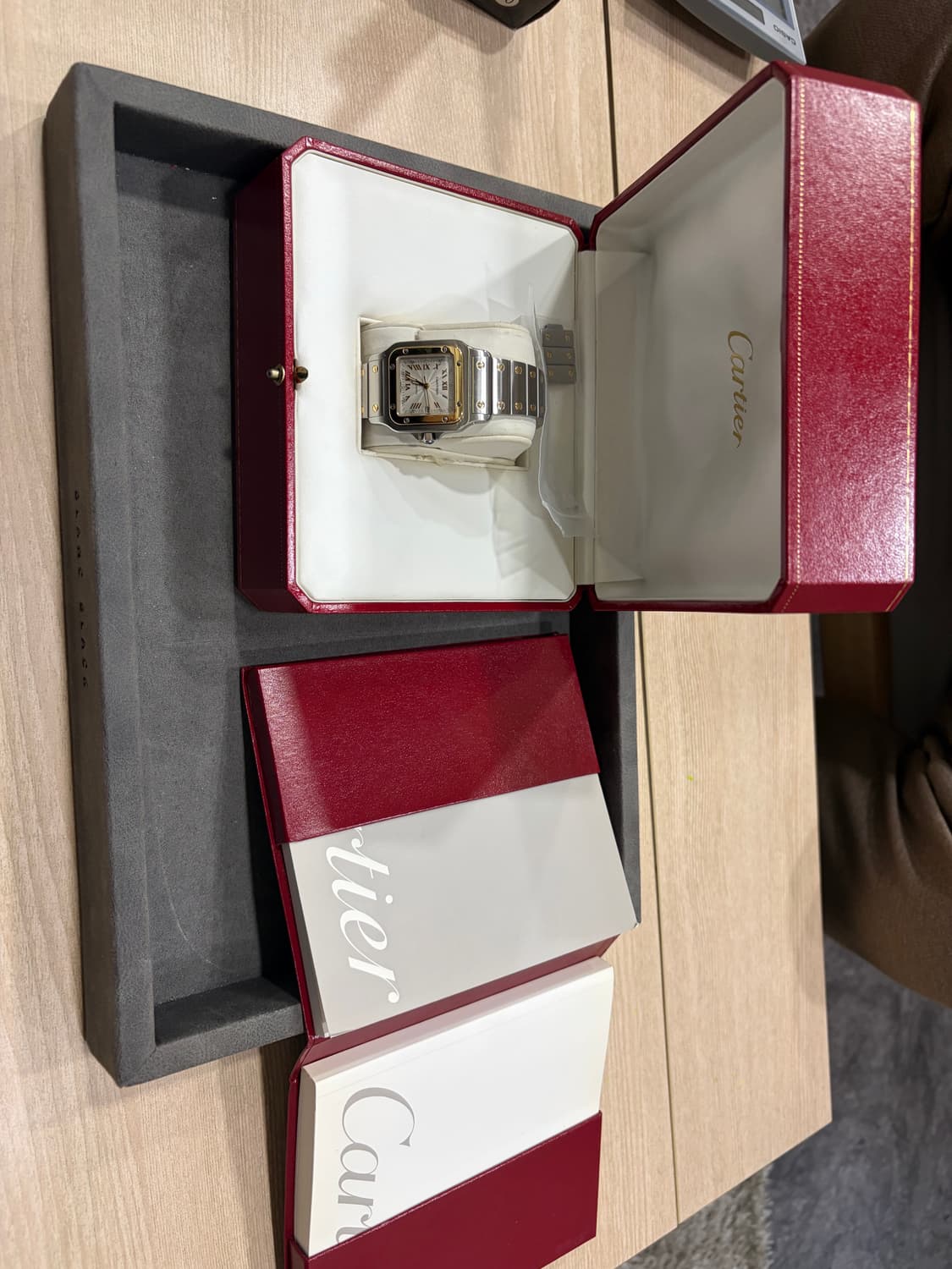 까르띠에 산토스 갈베 콤비 LM  상품이미지5