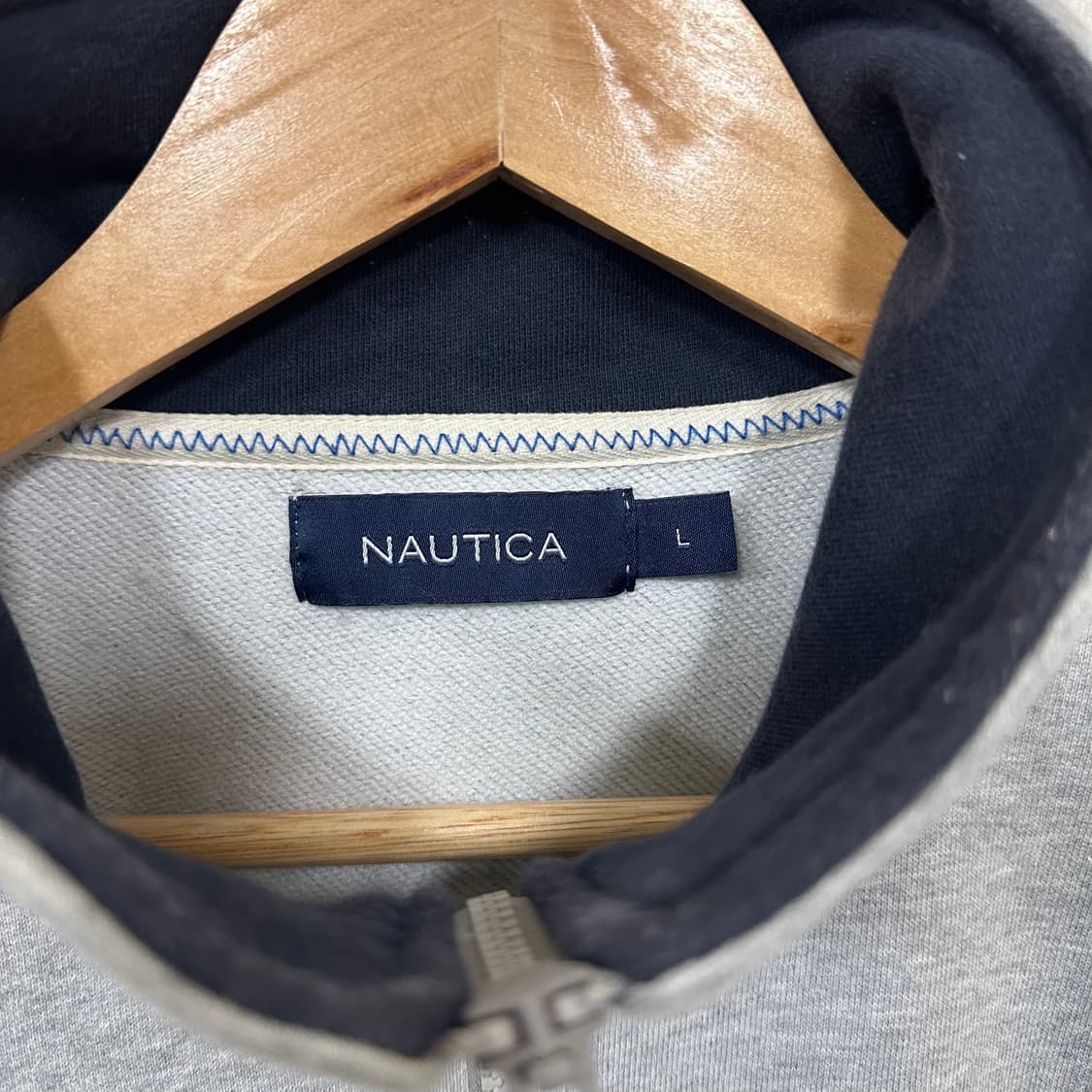 노티카 반집업 맨투맨L 상품이미지3