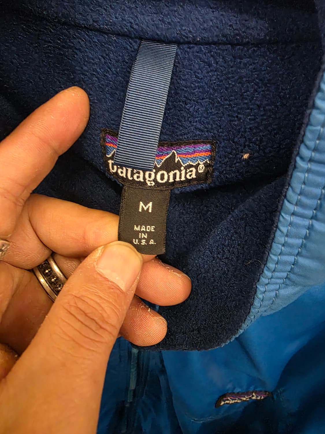 Z-535 파타고니아 신칠라 쉘드 봄버 자켓  상품이미지6