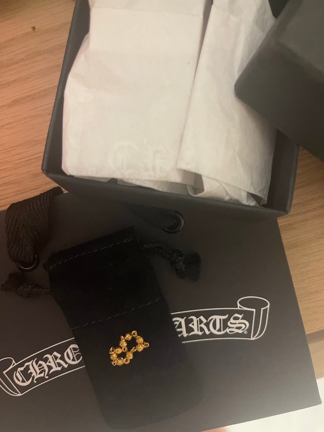 크롬하츠 22k 비즈 체인링 한국/일본 5호 상품이미지3