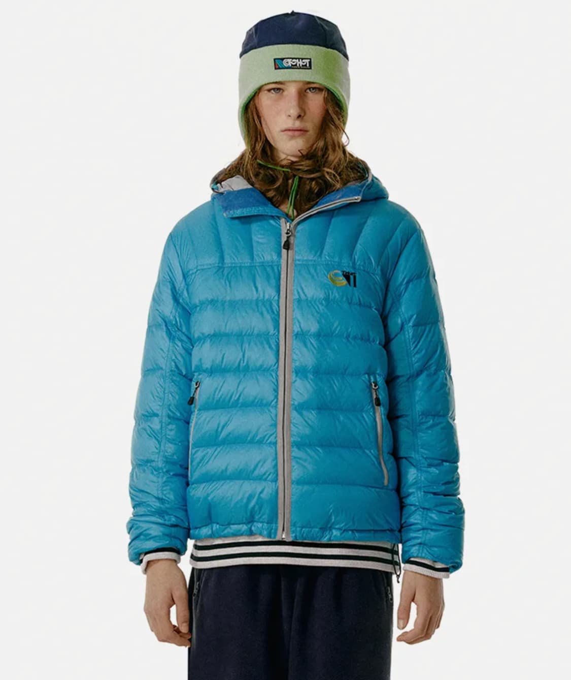 테켓 CT Lightweight Down Jacket Blue M 상품이미지1