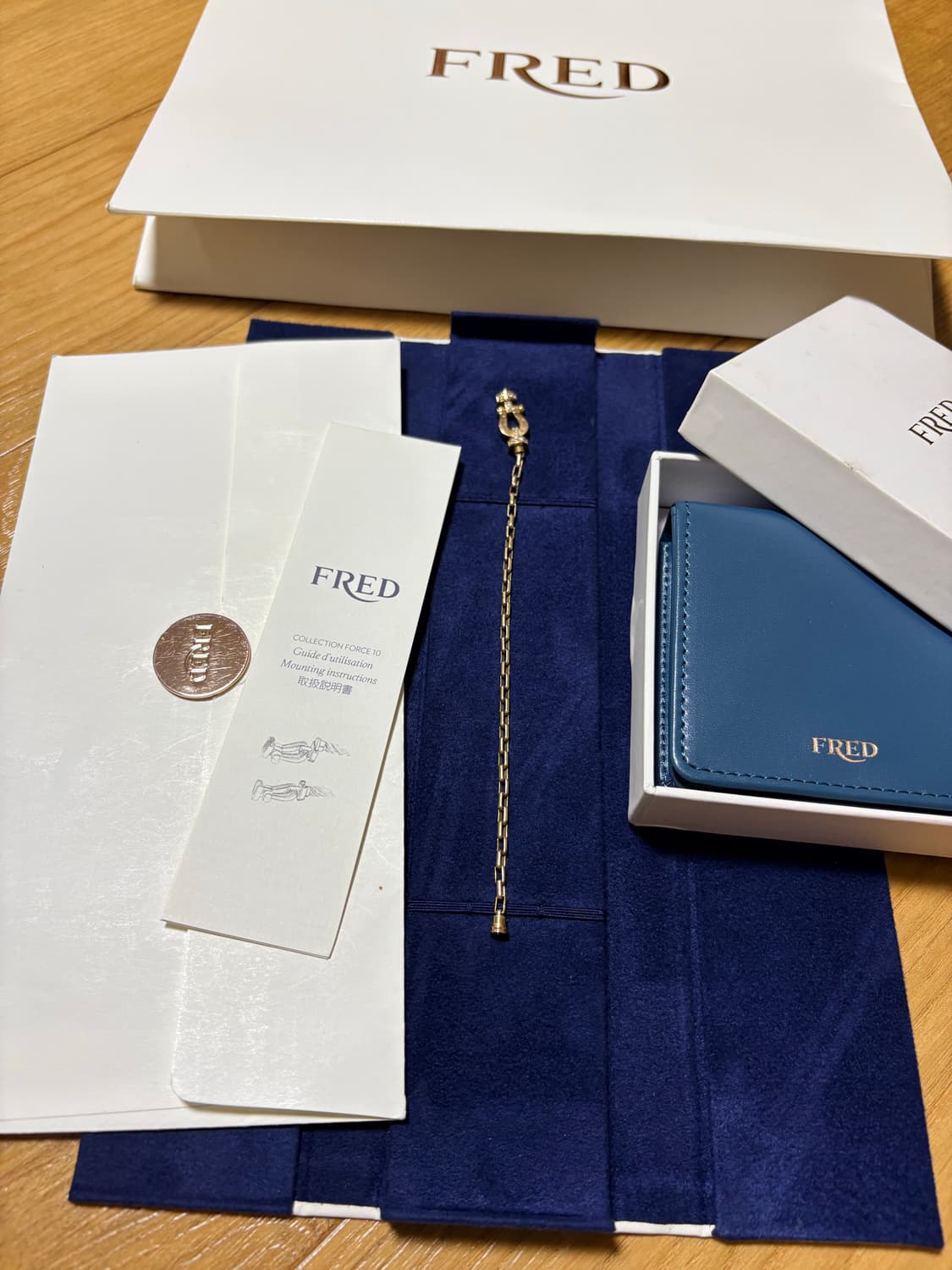 프레드 포스텐 18k 브레이슬릿 상품이미지3