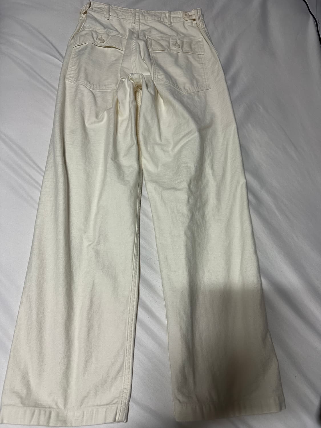 오어슬로우 퍼티그 팬츠 에크루 1사이즈 상품이미지2