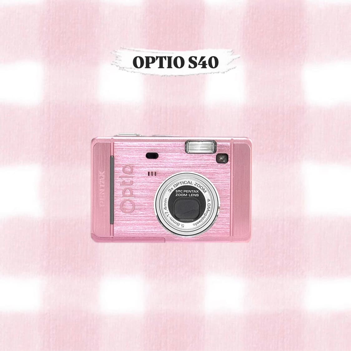 펜탁스 옵티오 S40 베이비핑크 빈티지디카 상품이미지1