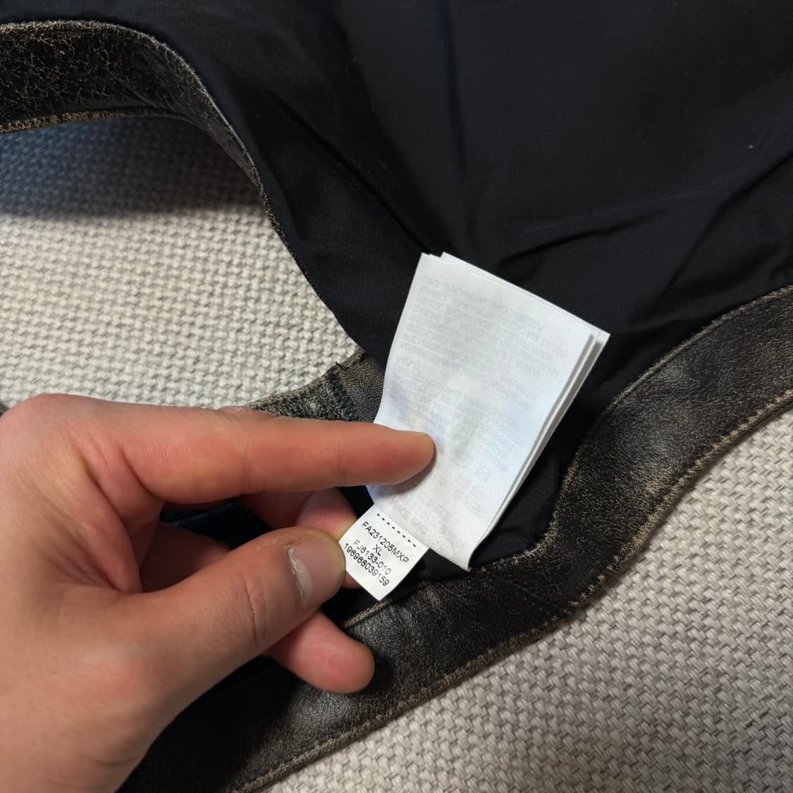 조던 x 제이 발빈 레더 베스트 (새상품) 상품이미지6