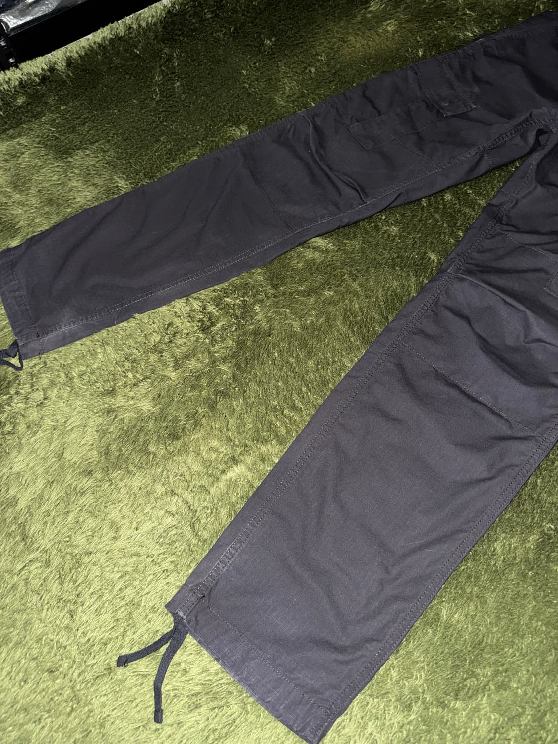 [32X32] 칼하트 WIP 에비에이션 카고 팬츠 블랙 상품이미지7