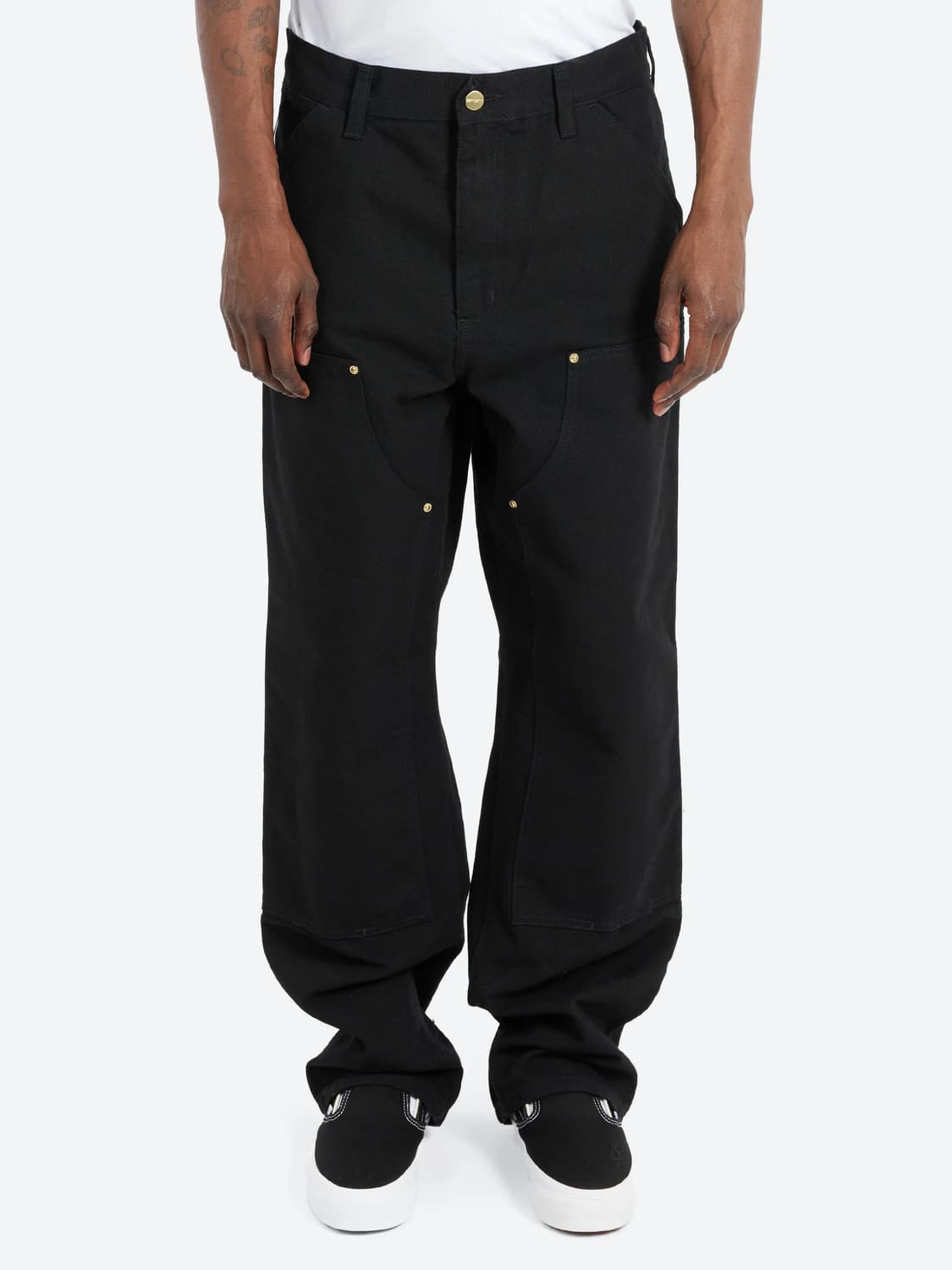 칼하트 더블니 팬츠 블랙 32 상품이미지1