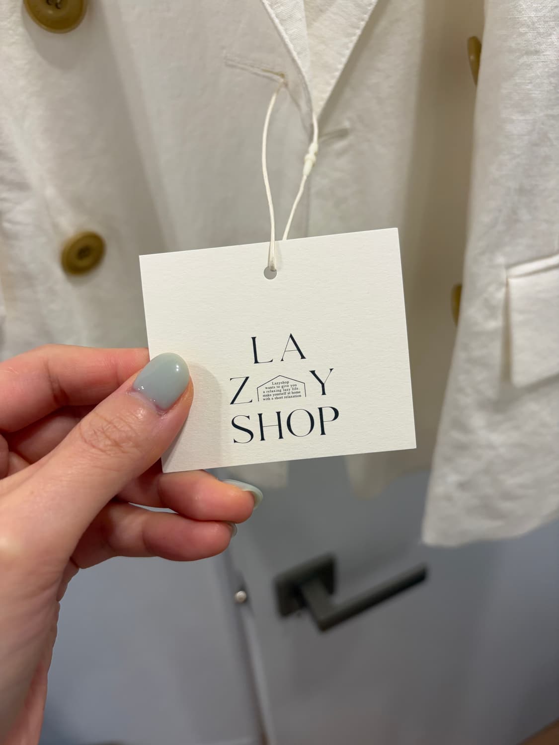 레이지샵 sie 린넨 자켓 (새상품) 상품이미지8