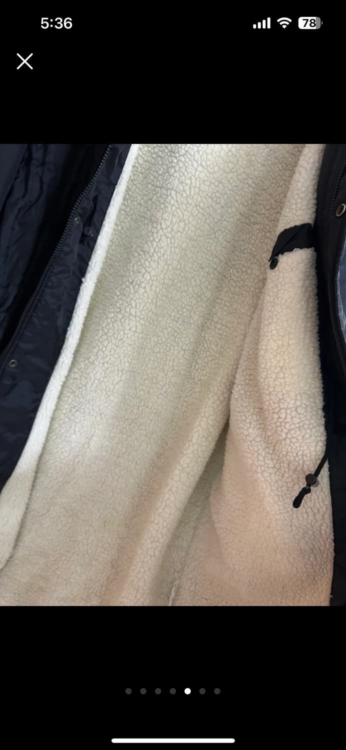 나이키 안감뽀글이 롱패딩 105 상품이미지5