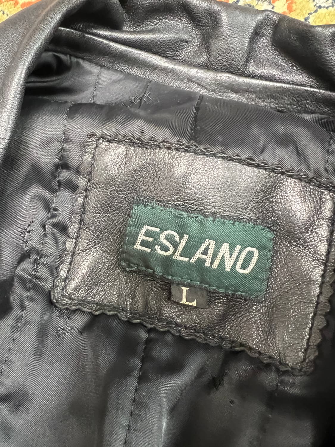 [L] Esland 빈티지 램스킨 레더 자켓 상품이미지4