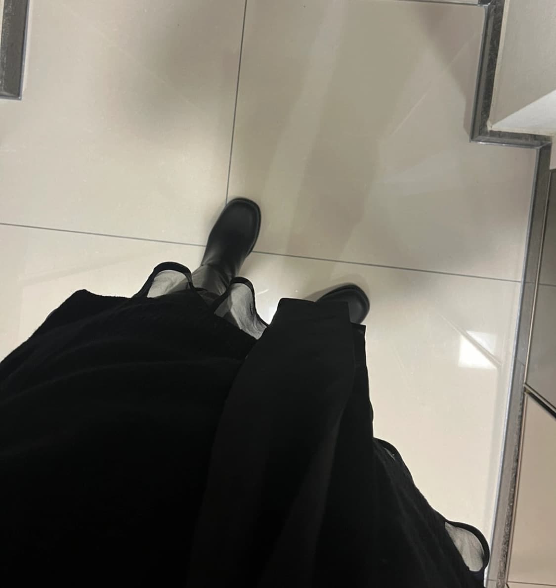 사카이 Sacai 니트 + 실크 블라우스 레이어드 상품이미지8