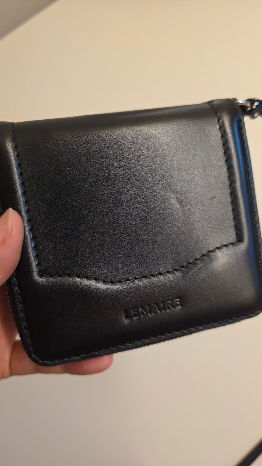 르메르 lemaire 블랙 란셀 월렛, 미니 크로스백 상품이미지3