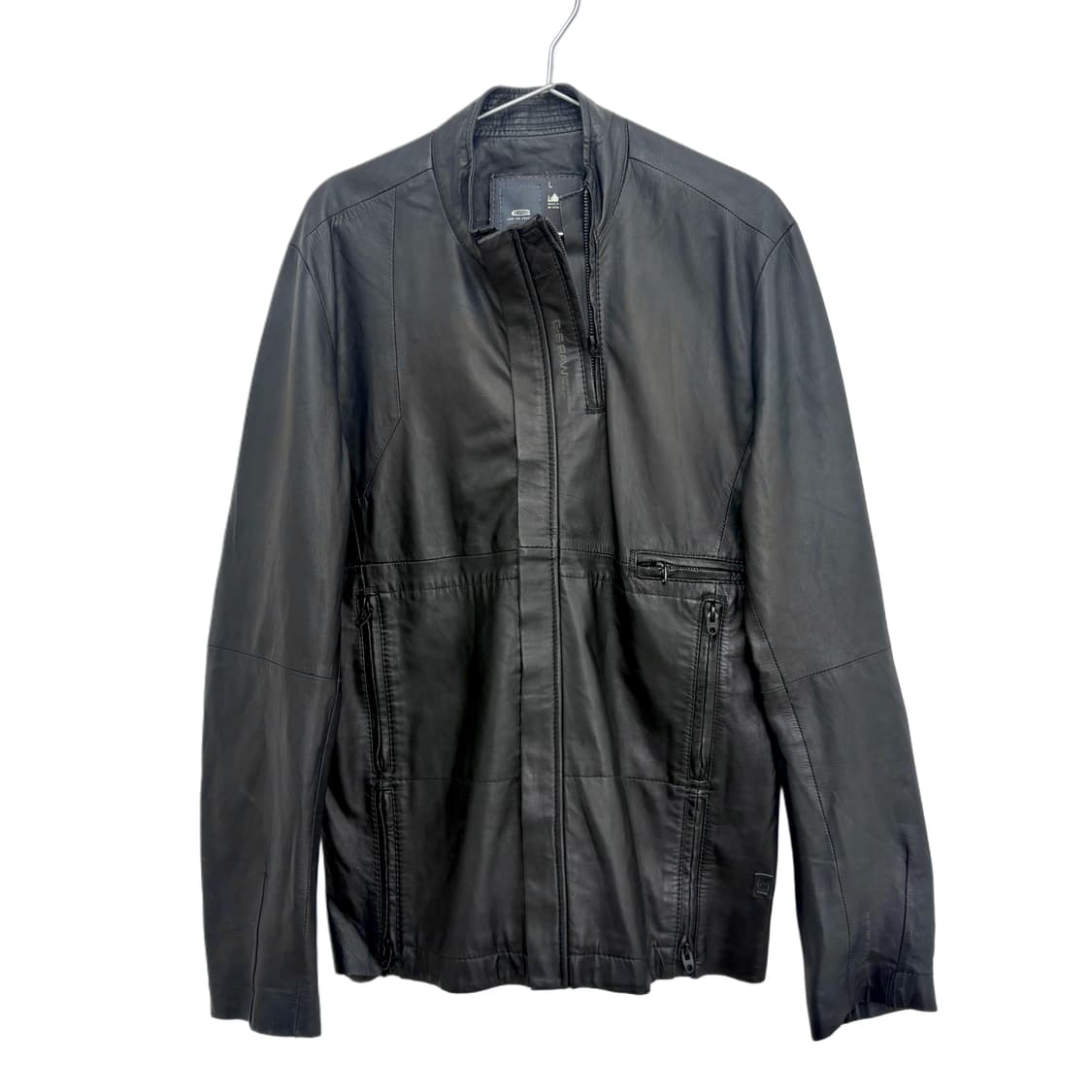 G-Star raw 레더 집 포켓 자켓 상품이미지1
