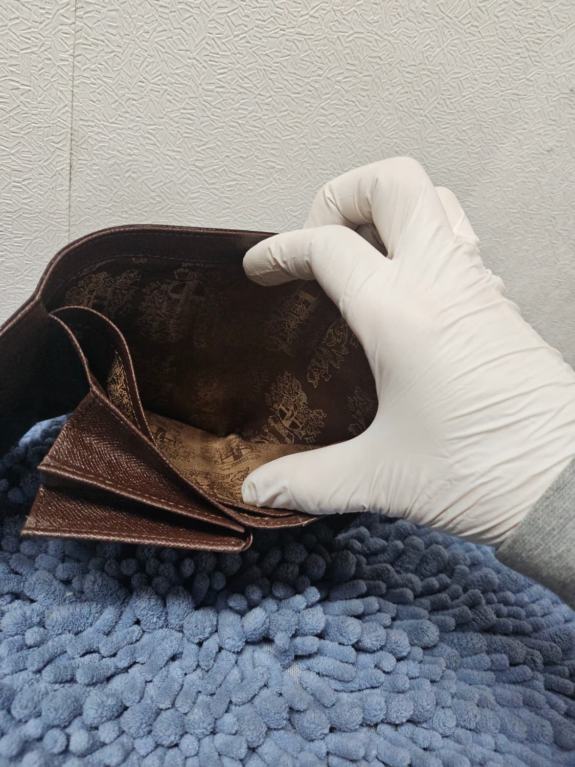 닥스 여성 3단 지갑 브라운  15*9 상품이미지5