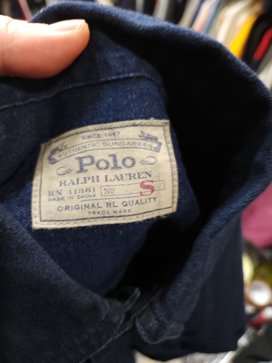 폴로 랄프로렌 00s 앵커버튼 데님 원피스

 상품이미지2