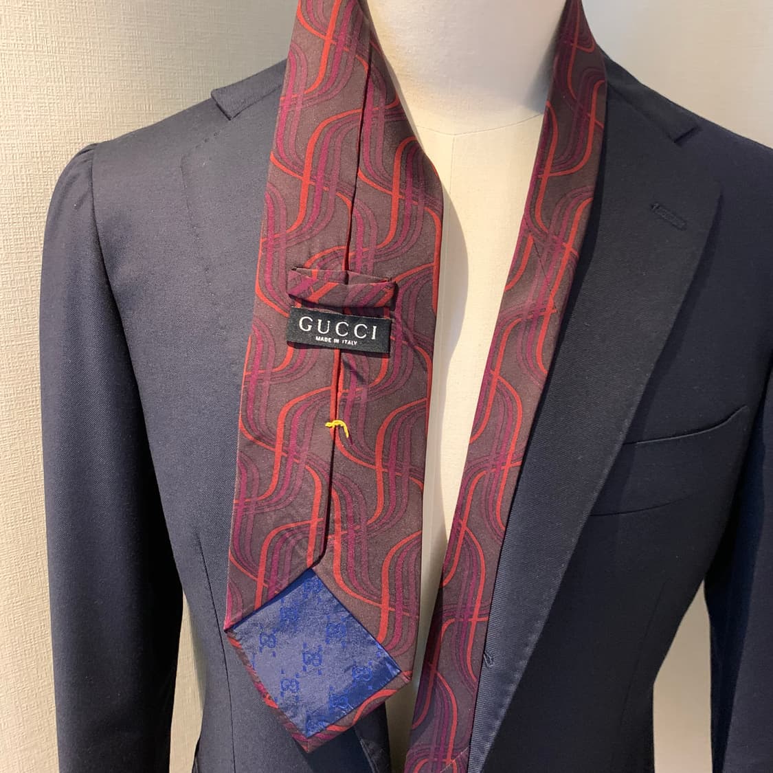 구찌(GUCCI) 명품넥타이 새상품급 정장룩코디 S등급 9.5cm 상품이미지2