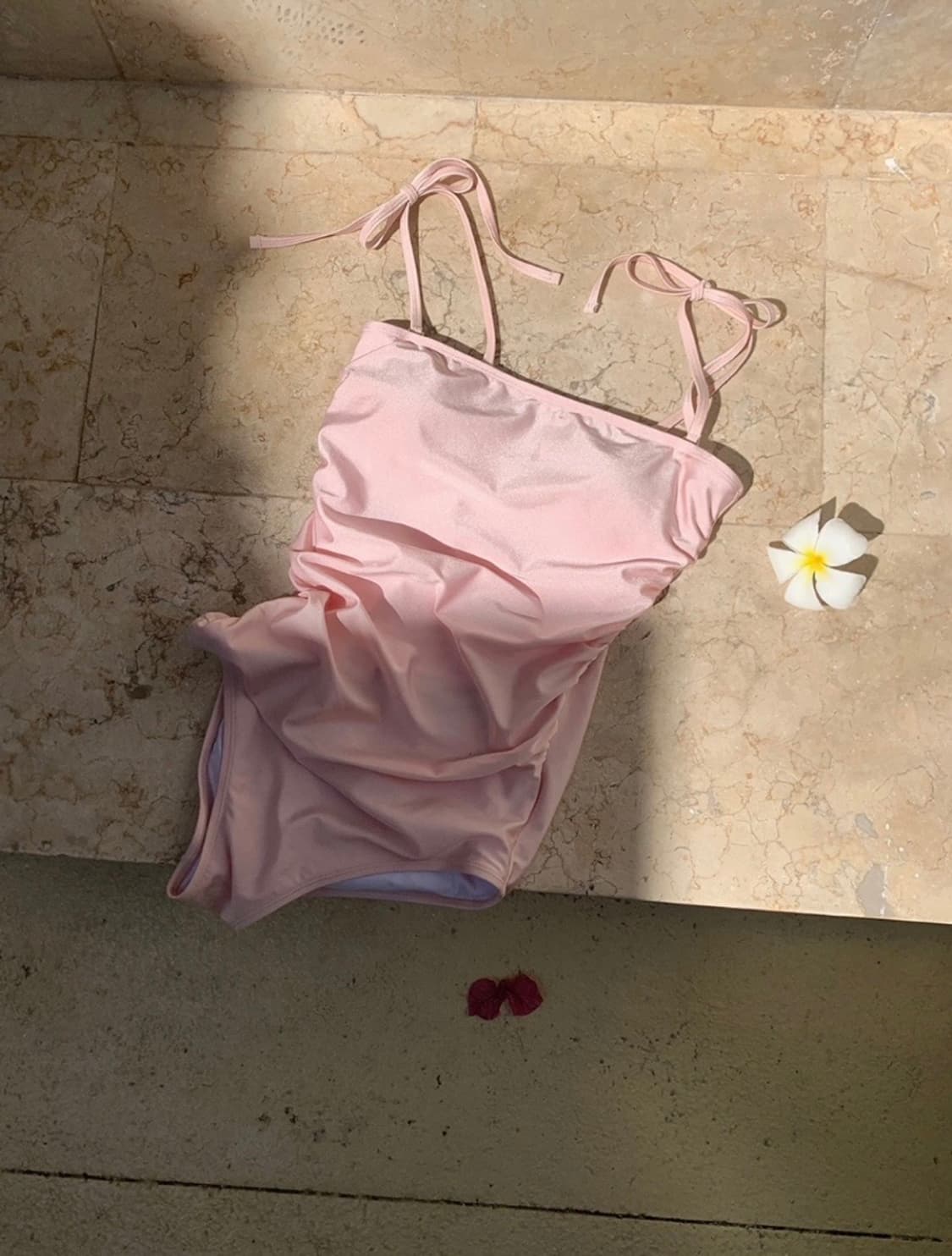 원로그 에리얼 모노키니 베이비핑크 상품이미지2