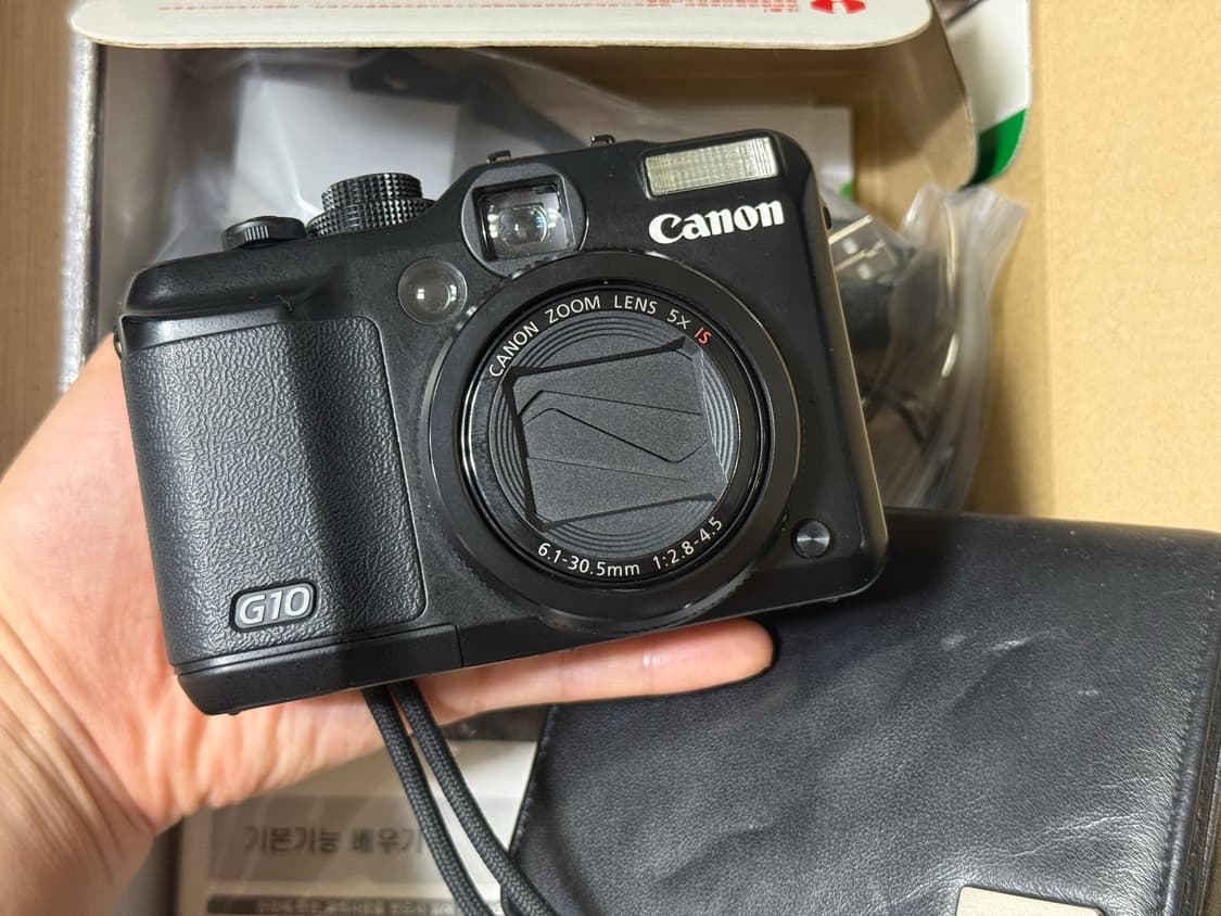 캐논 PowerShot G10  풀박스 (모든 기능 작동 / 상태 좋음) 상품이미지3