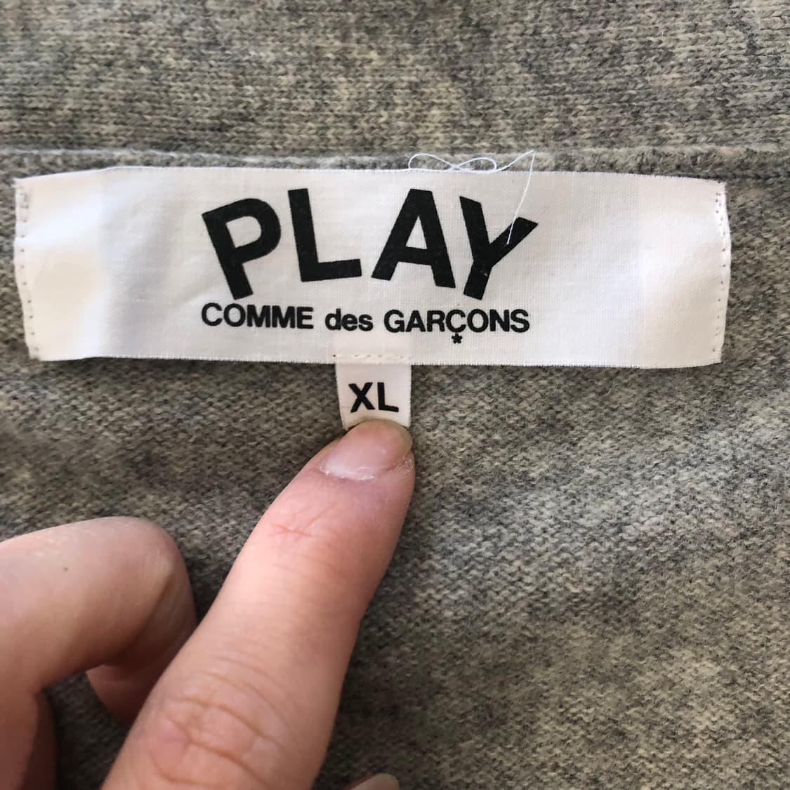 꼼데가르송 니트 가디건  상품이미지6