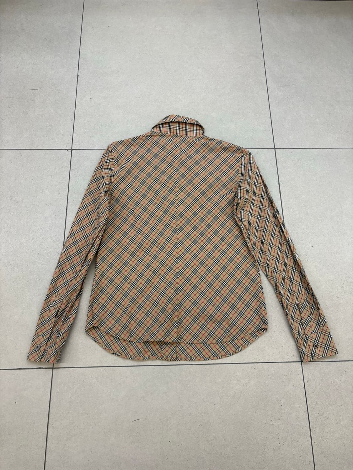 버버리 블루라벨 노바체크 셔츠 상품이미지5