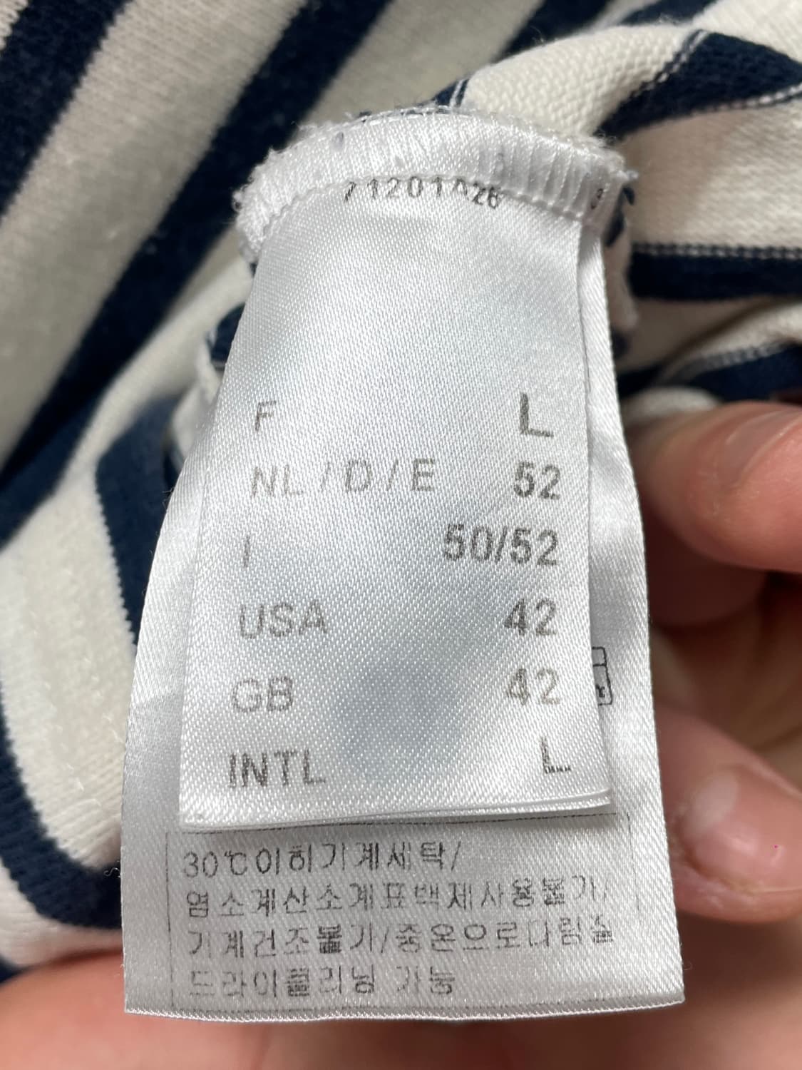 세인트 제임스 스트라이프 긴팔티 (on.604) 상품이미지6