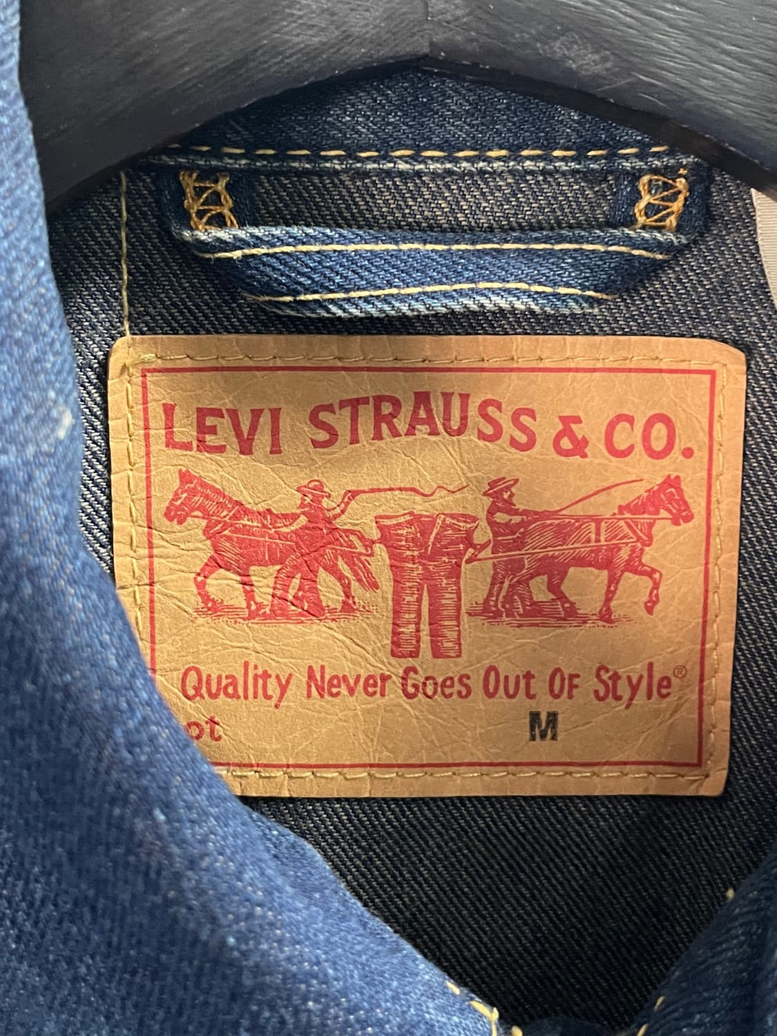 리바이스 타입원 진청 데님자켓 (on.546) 상품이미지7