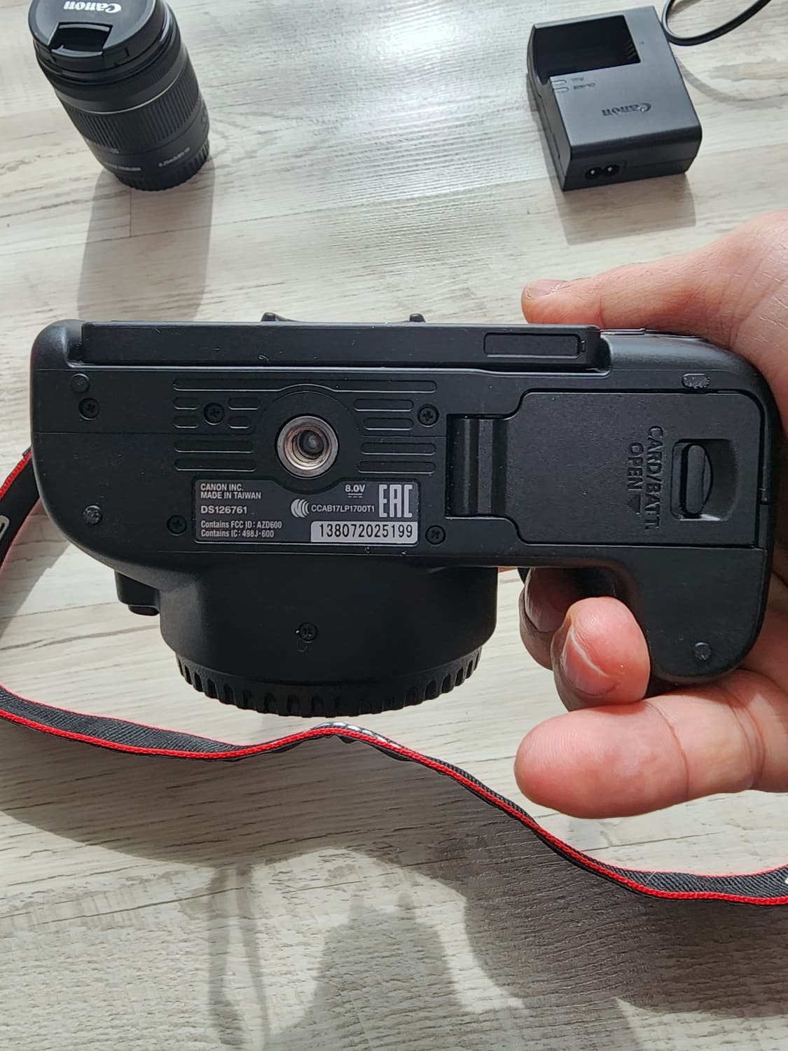 캐논 EOS 200D II 18-55STM 번들렌즈셋 팜 DSLR 카메라 상품이미지6