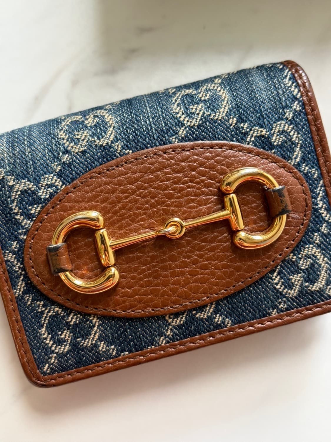 구찌 홀스빗 1955 데님 스몰 상품이미지5