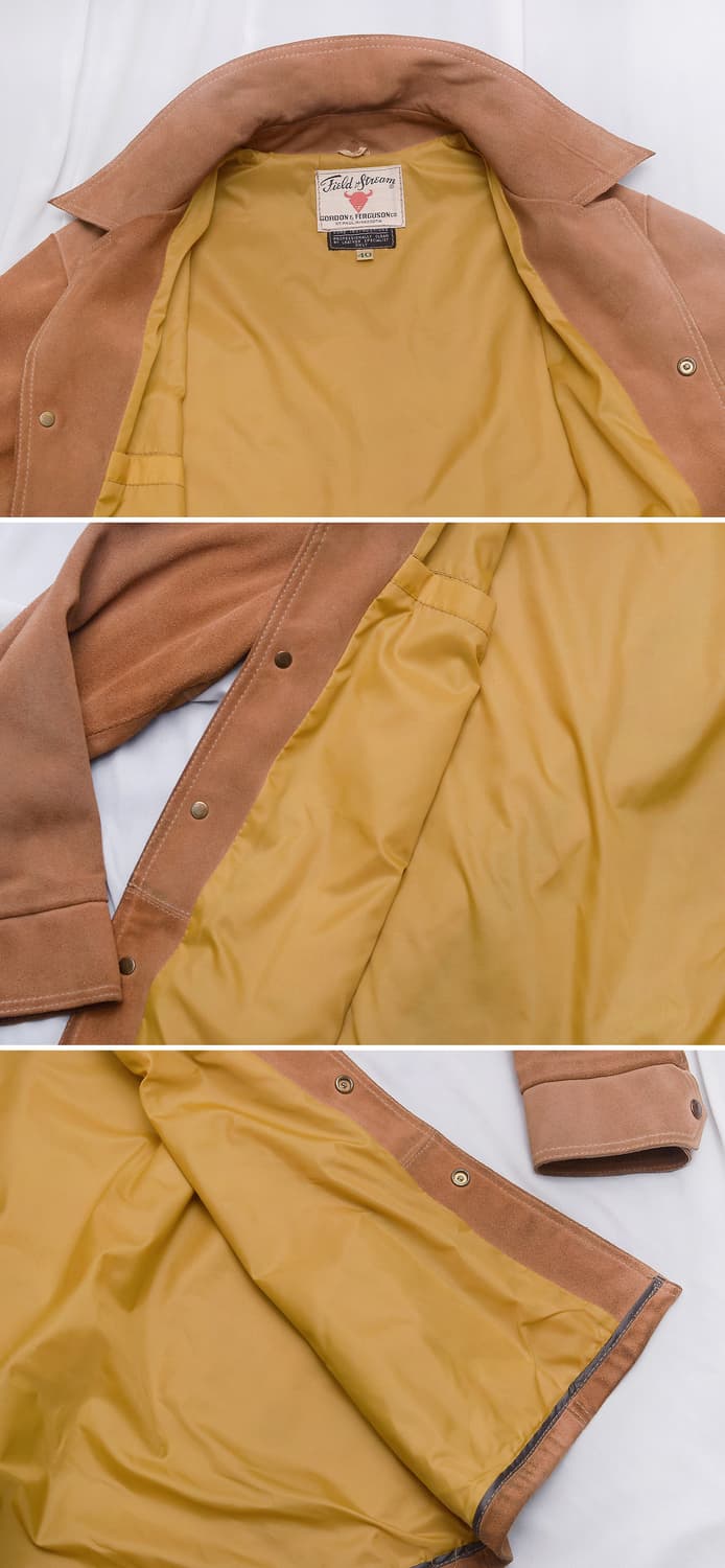 필드 앤 스트림 스웨이드 레더 웨스턴 헌팅 자켓 (100-105) 상품이미지7