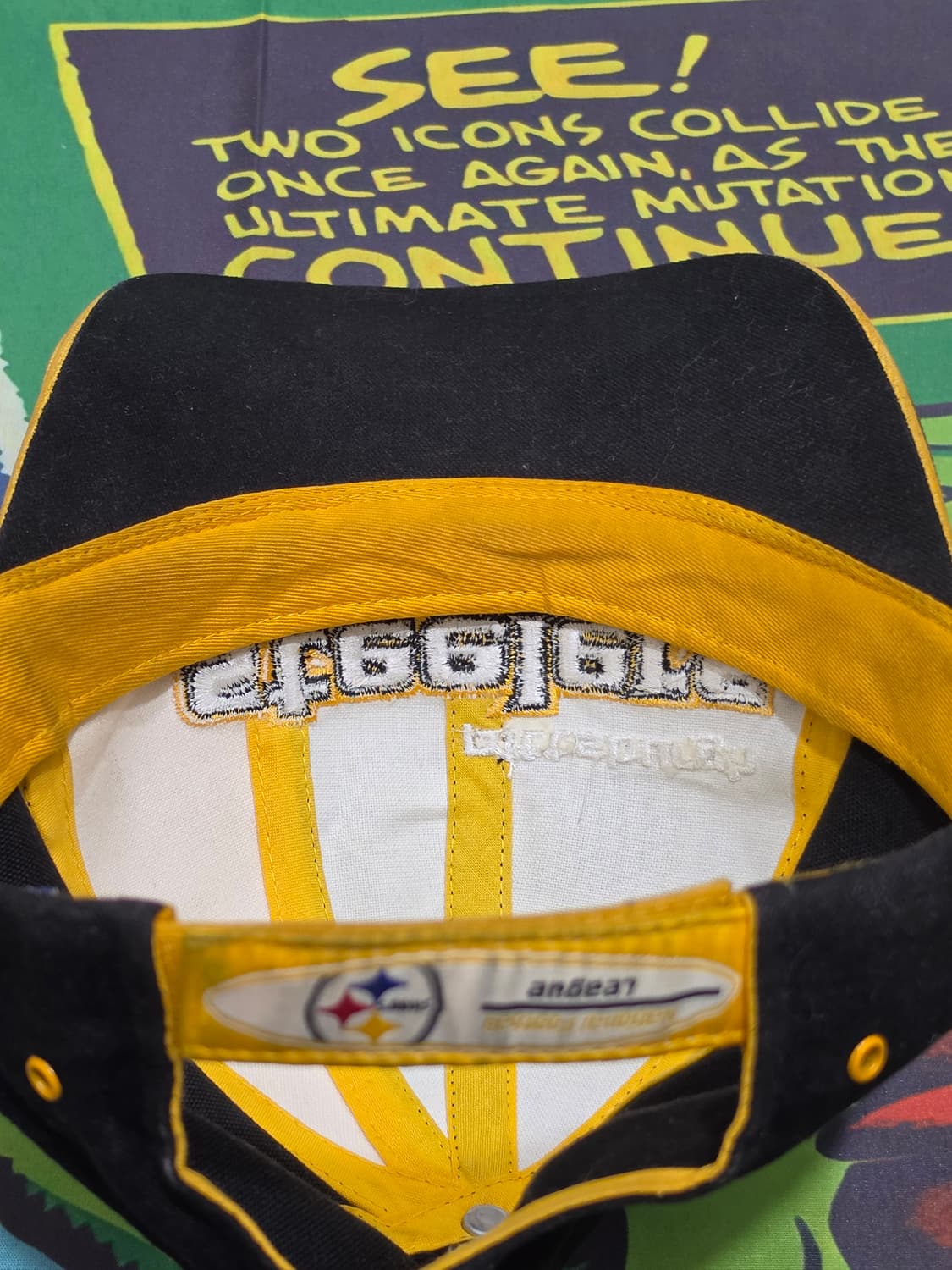 Reebok NFL PRO LINE 피츠버그 스틸러스 볼캡 OS 상품이미지6