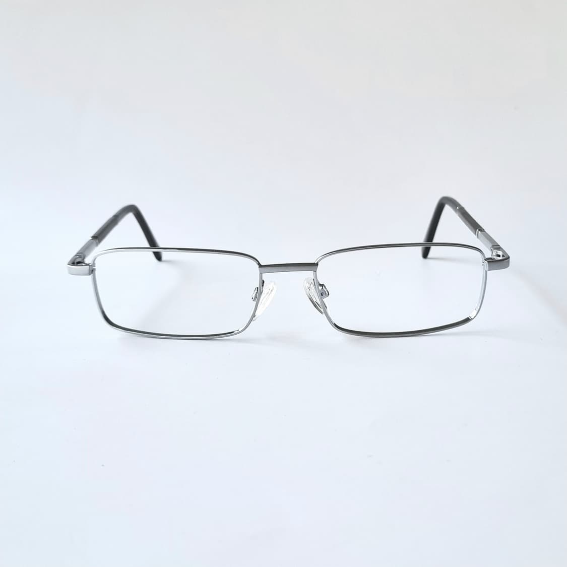 데드스탁 슬림 실버 메탈 스퀘어 안경테 728 상품이미지2