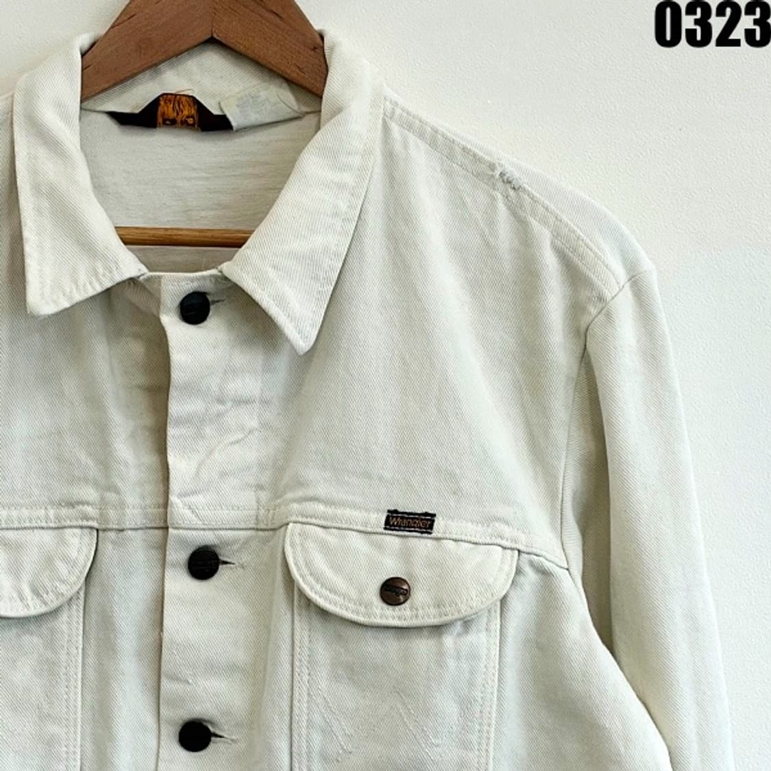 랭글러 빈티지 트러커 데님자켓 L 0323 상품이미지2