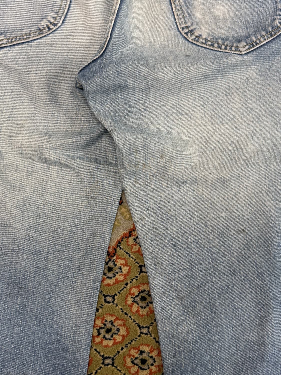 Lee 리 빈티지 연청 데님팬츠 32 상품이미지4