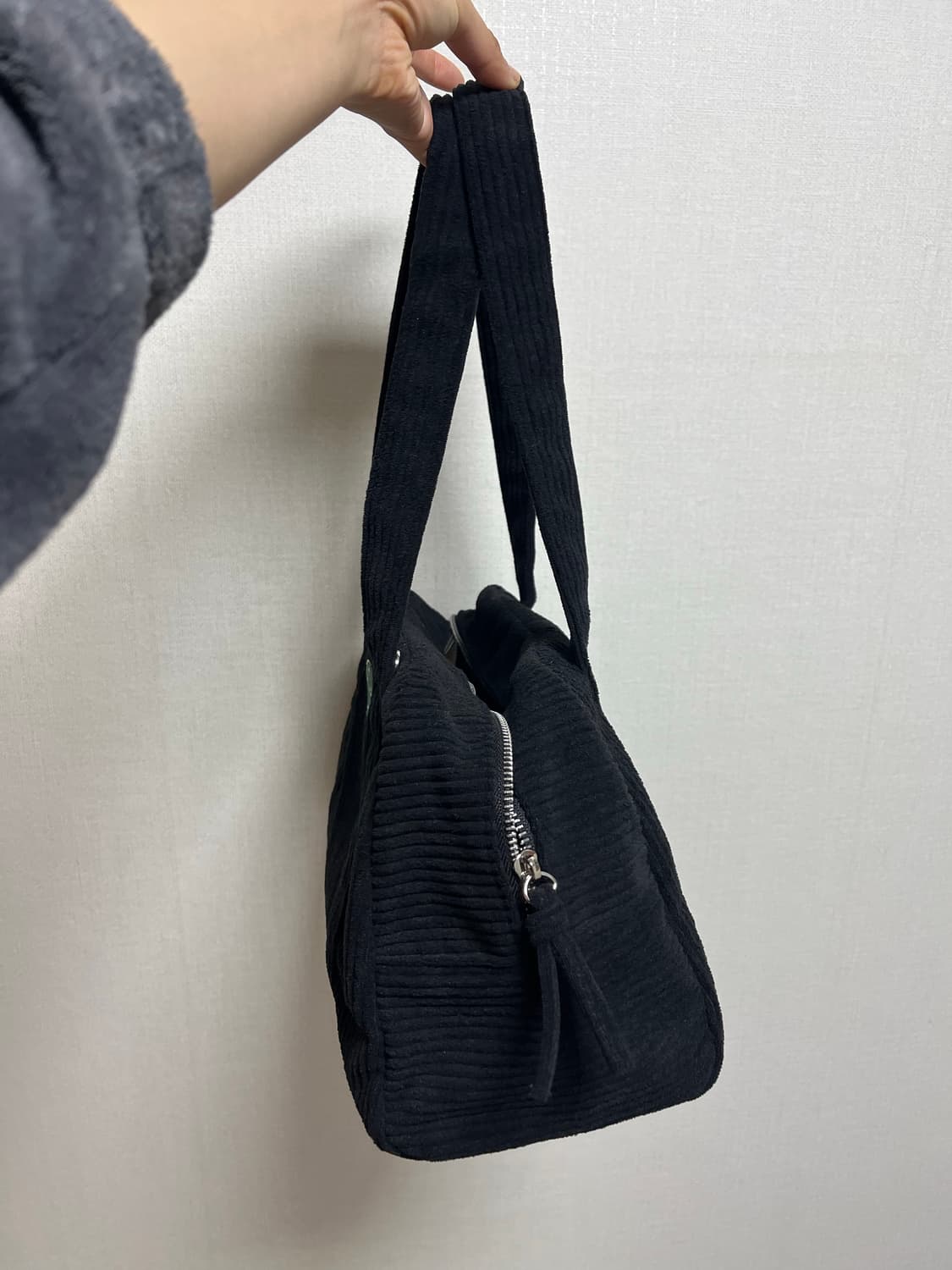 드파운드 코듀로이백 블랙 상품이미지4