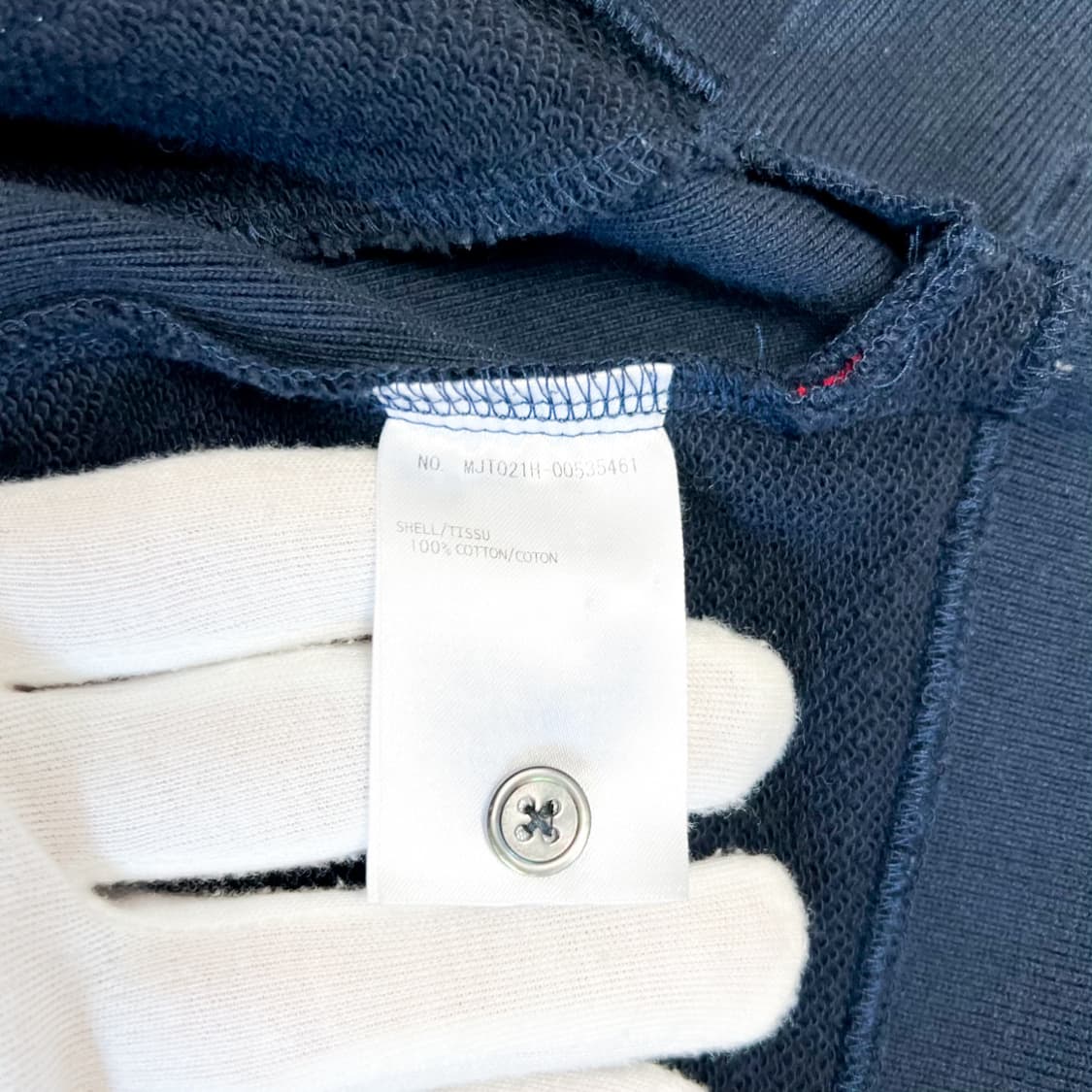 [2] 톰브라운 사선완장 맨투맨 상품이미지5