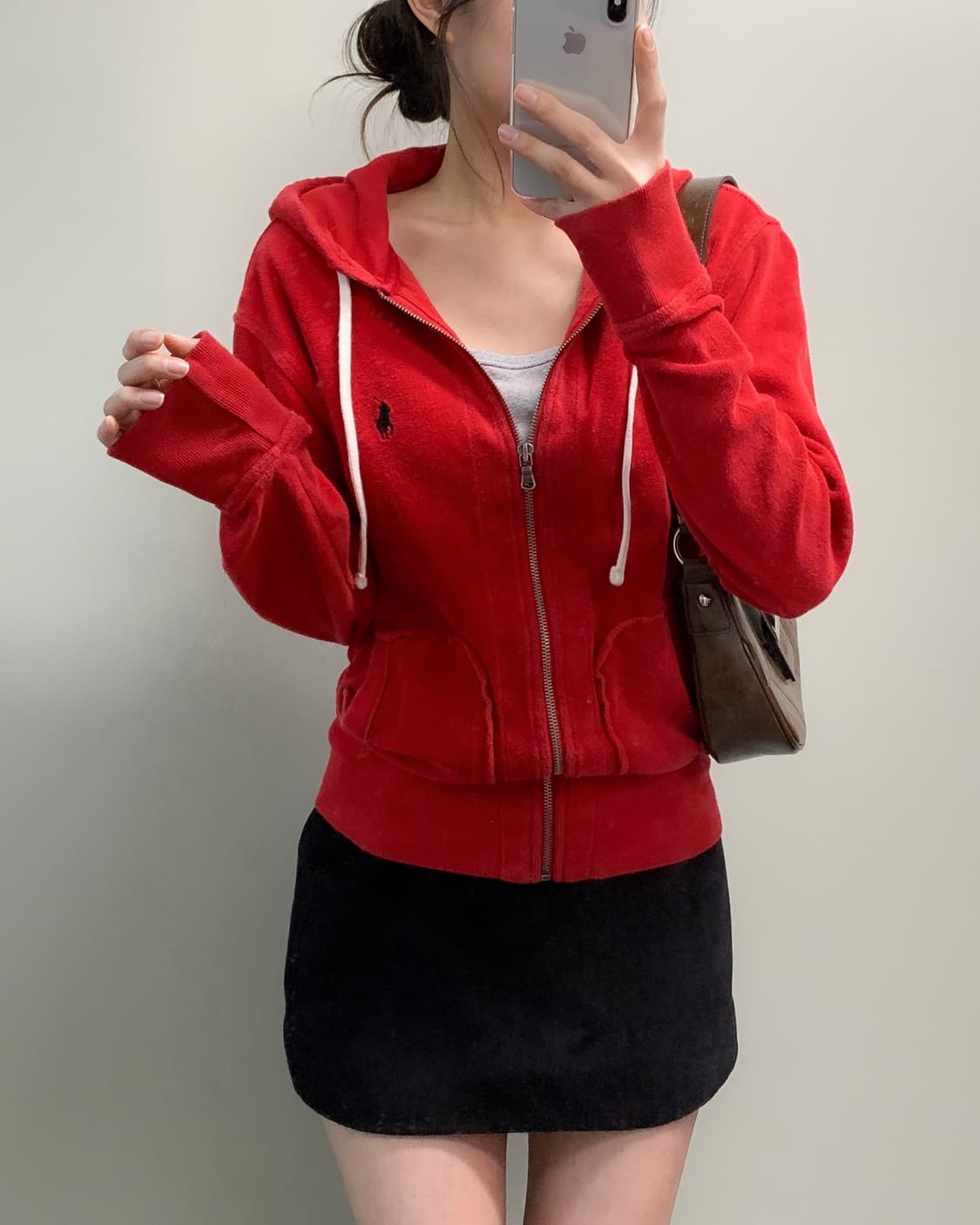 폴로 테리 후드집업 상품이미지1