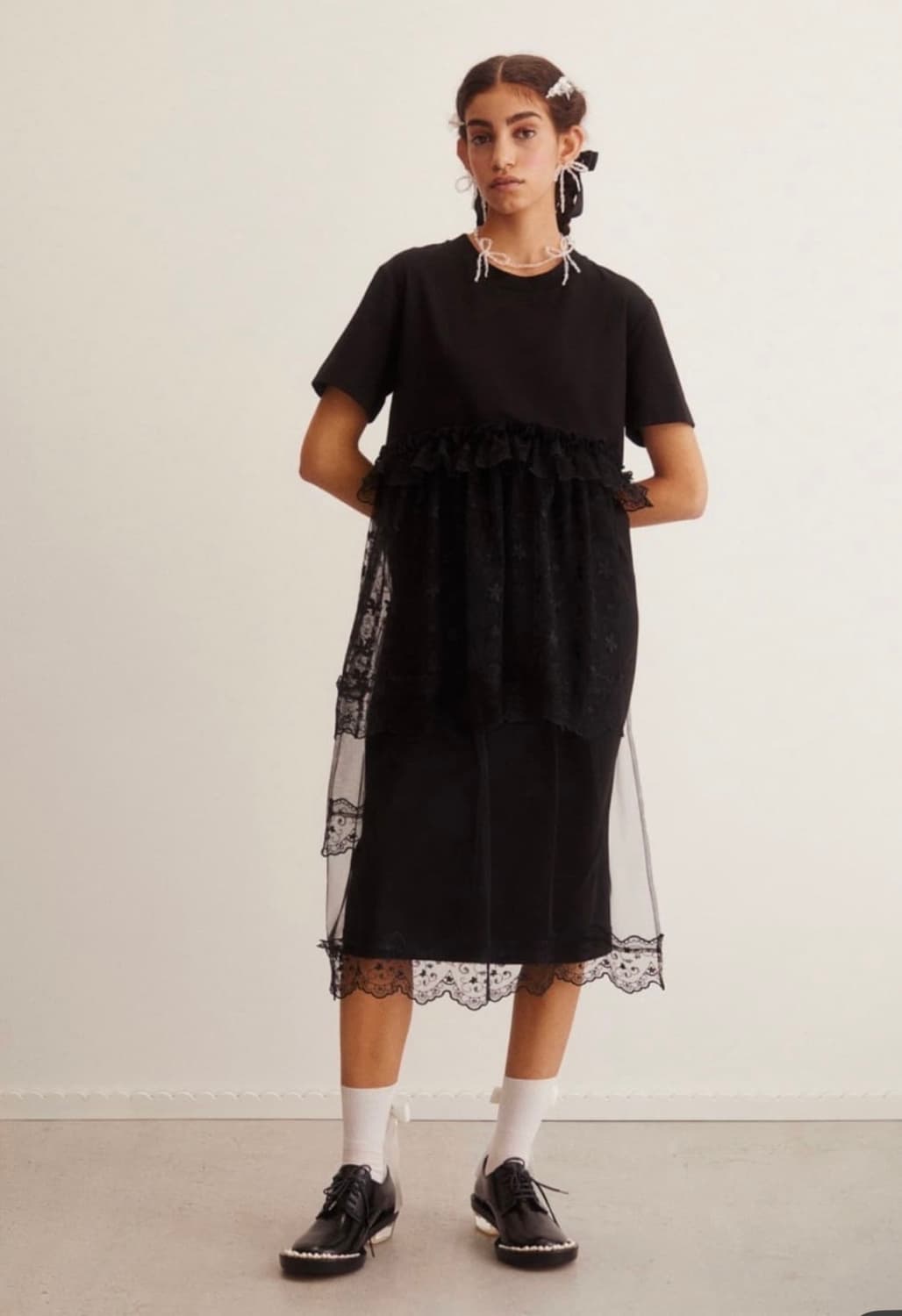 시몬로샤 h&m 콜라보 원피스 새상품 상품이미지2