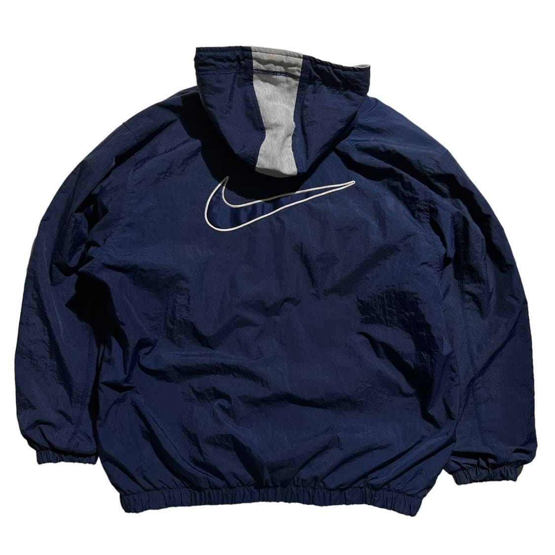 나이키 90‘s 빅로고 배색 후드 자켓 상품이미지1