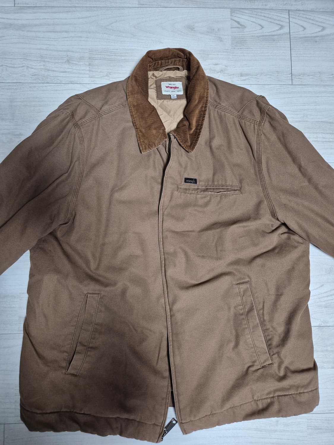 Wrangler Corduroy Collar Work Jacket 상품이미지1
